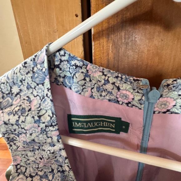 J.McLaughlin Blue and Pink Floral Dress - Picture 5 of 5